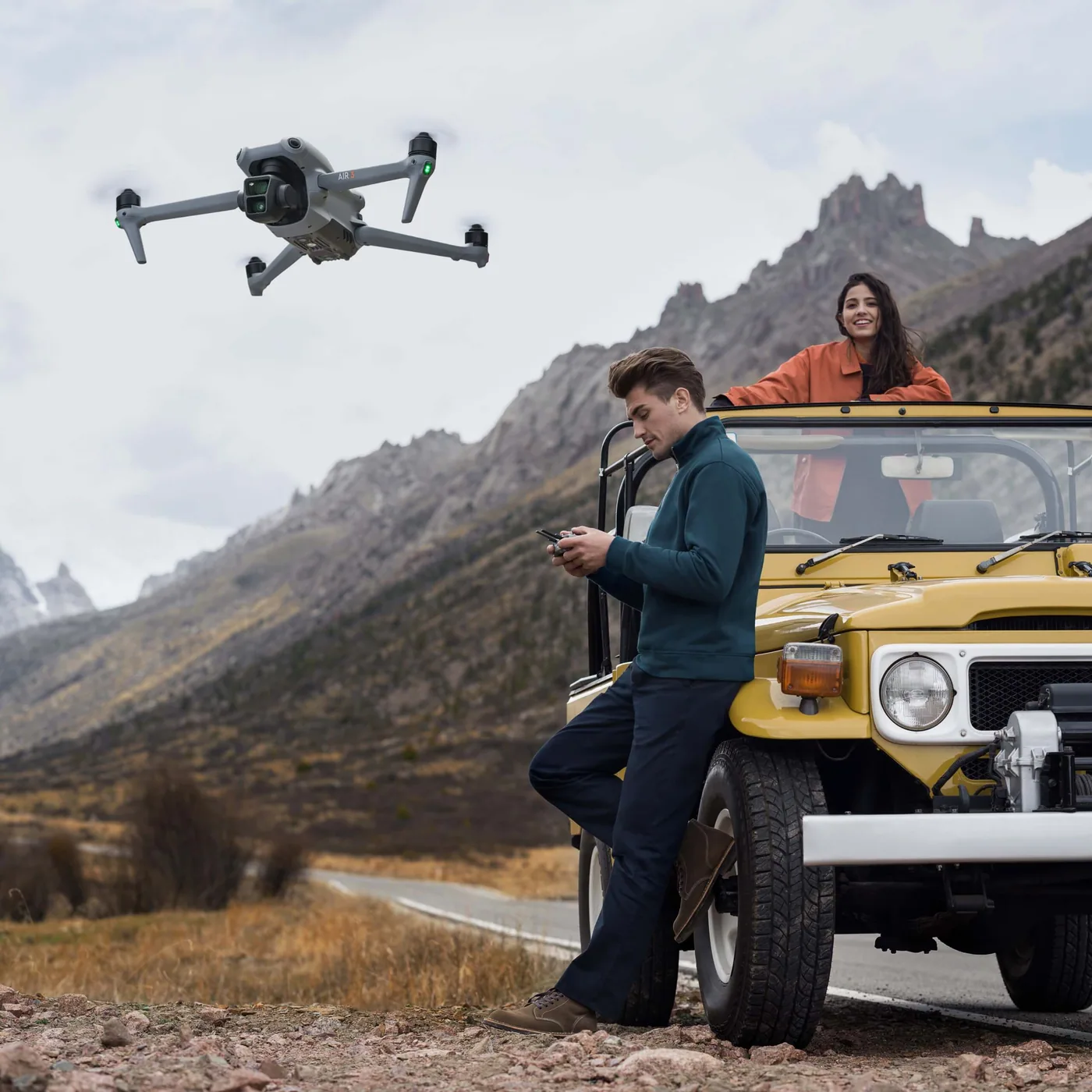 DJI Air 3 (DJI RC-N2 Kumandalı)