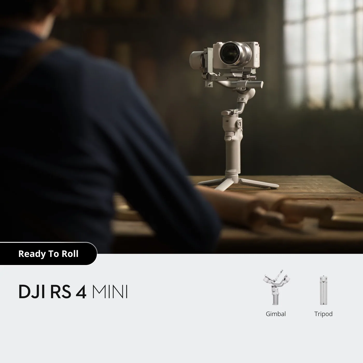 DJI RS 4 Mini Kamera Stabilizatörü