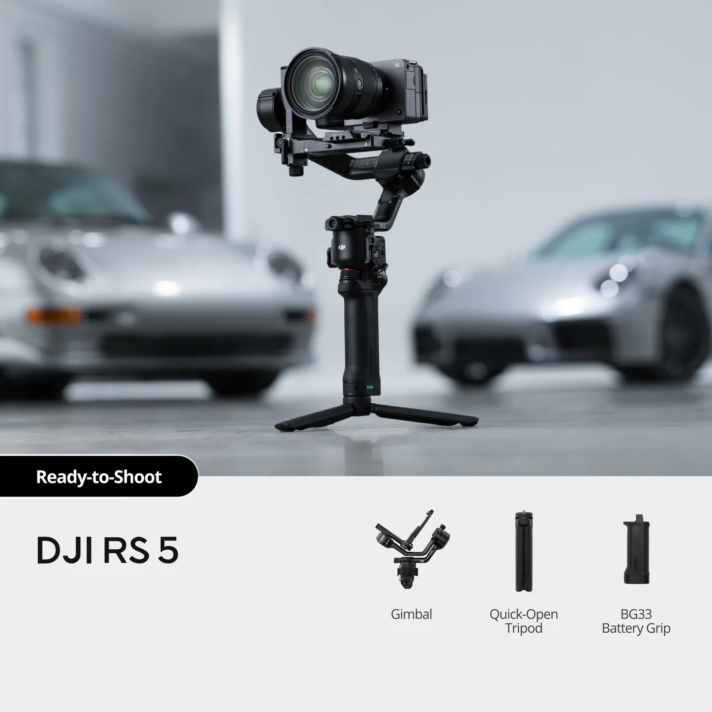 DJI RS 5 Kamera Stabilizatörü